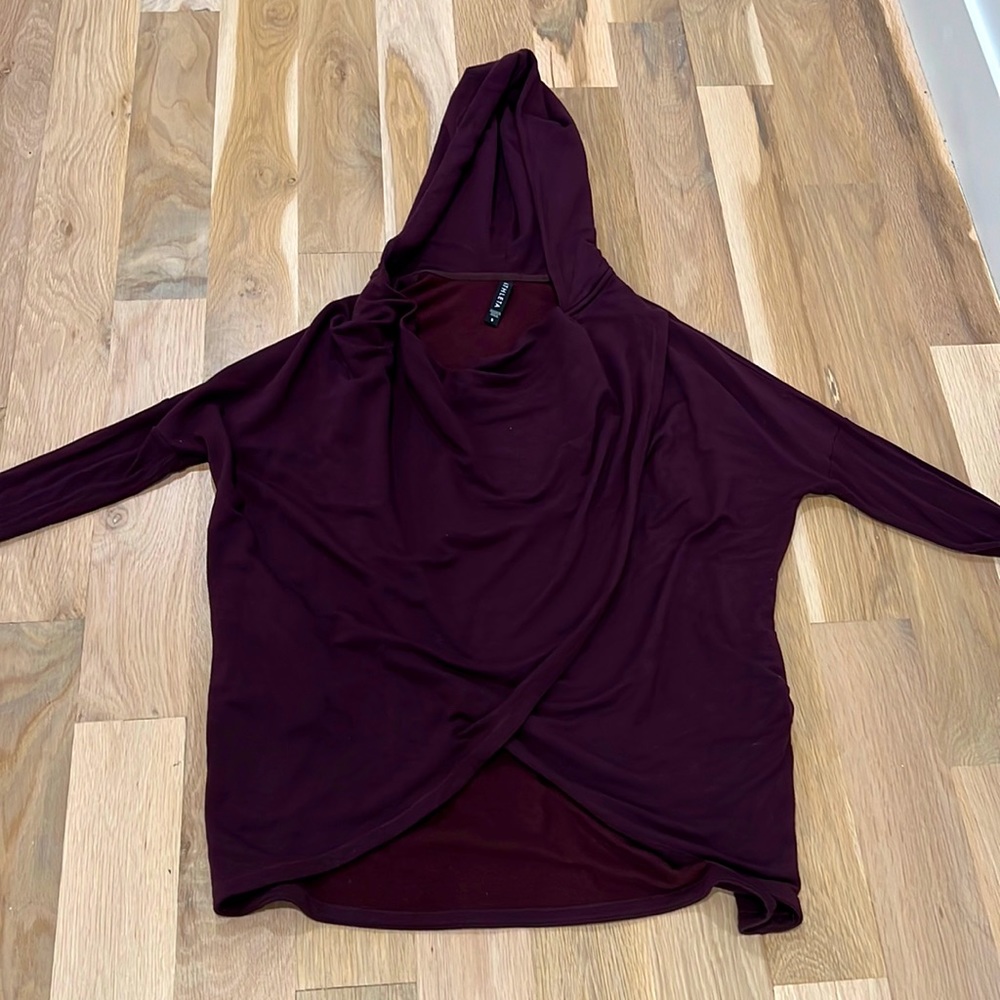 Athleta Purana Wrap Sweatshirt